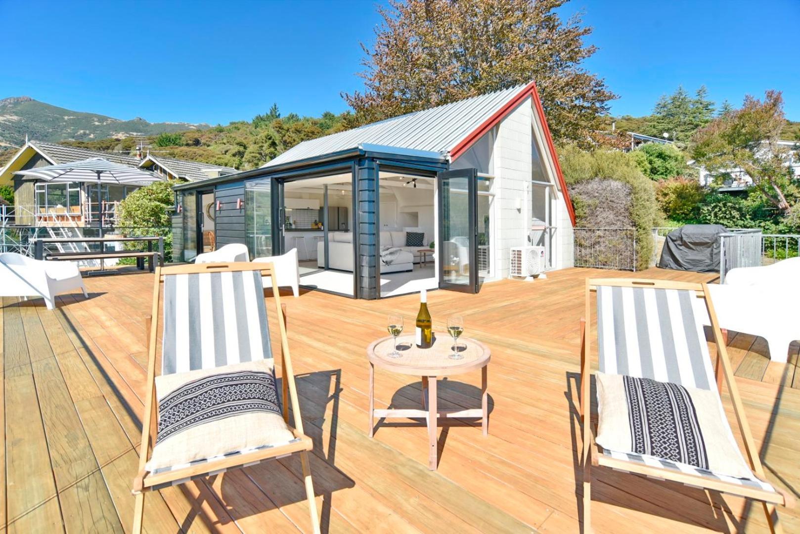 Akaroa Harbour View - Christchurch Holiday Homes 외부 사진