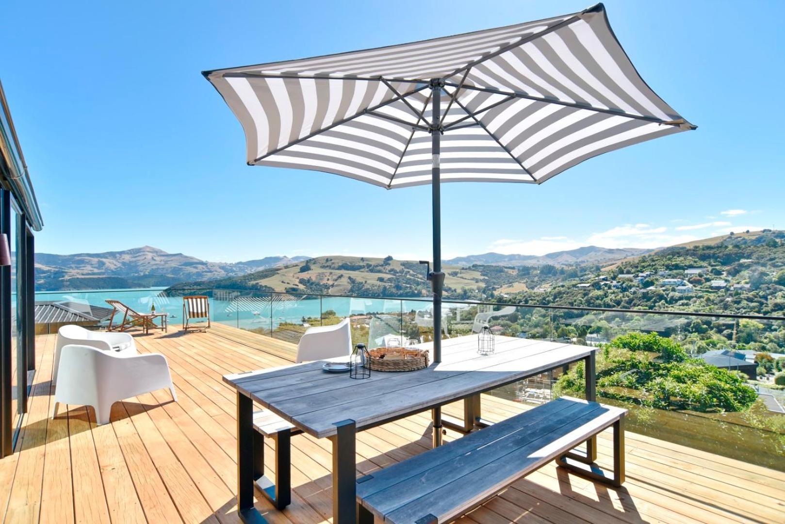 Akaroa Harbour View - Christchurch Holiday Homes 외부 사진