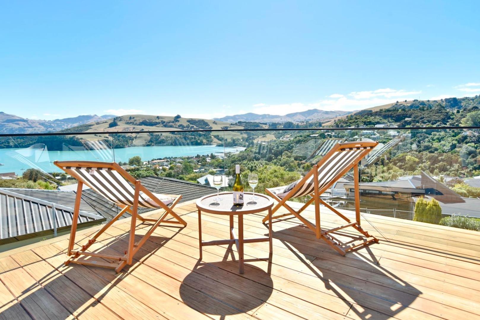 Akaroa Harbour View - Christchurch Holiday Homes 외부 사진