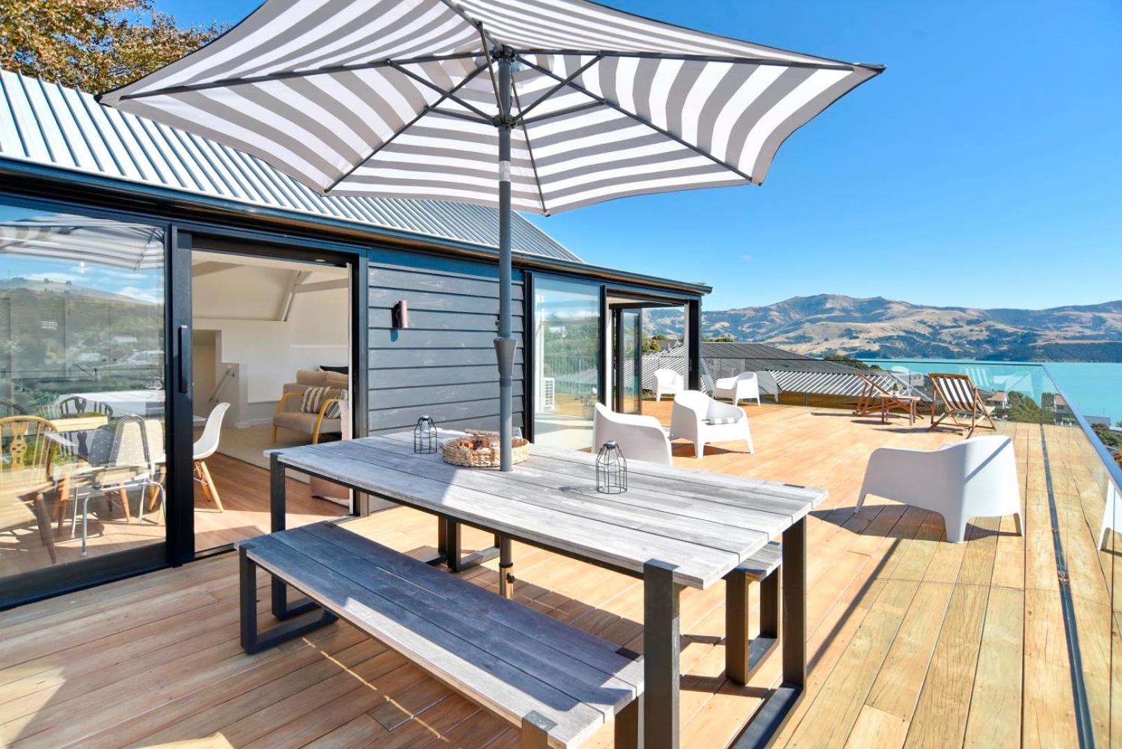 Akaroa Harbour View - Christchurch Holiday Homes 외부 사진