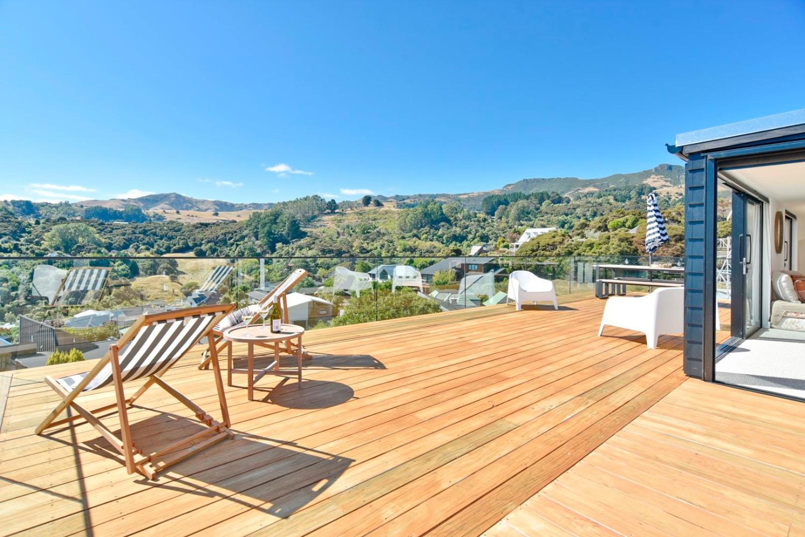 Akaroa Harbour View - Christchurch Holiday Homes 외부 사진