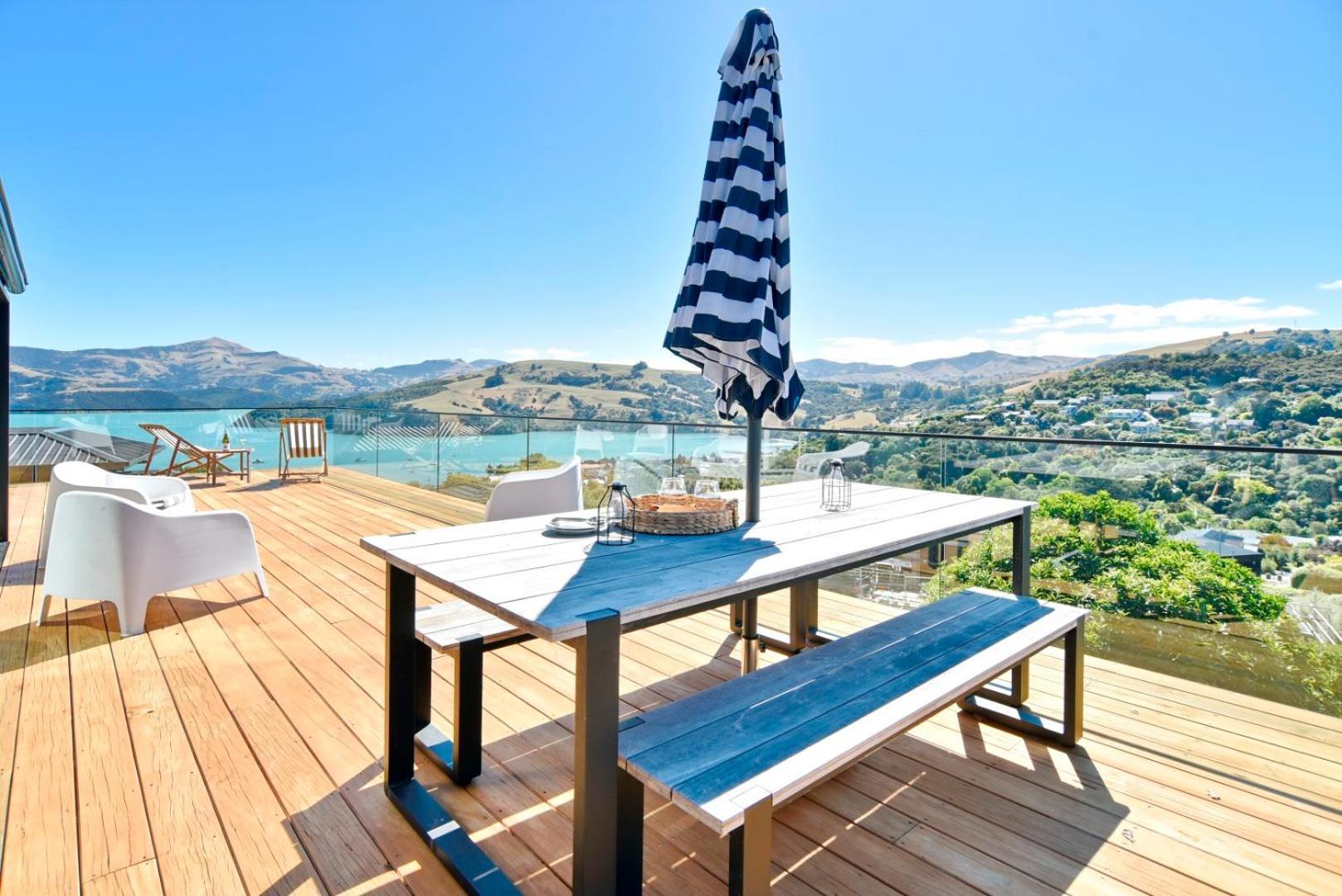 Akaroa Harbour View - Christchurch Holiday Homes 외부 사진