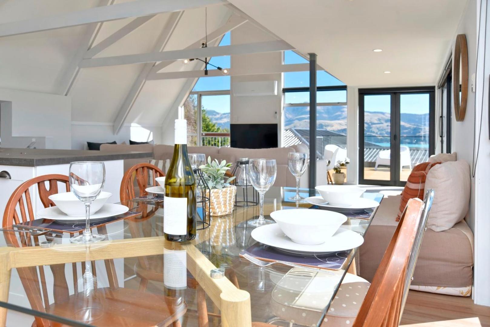 Akaroa Harbour View - Christchurch Holiday Homes 외부 사진