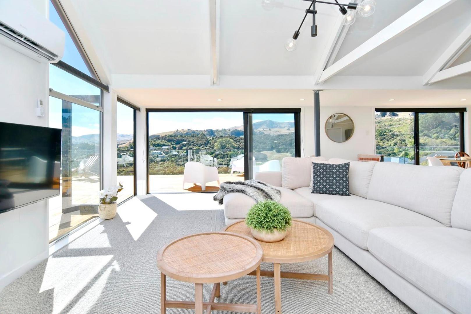 Akaroa Harbour View - Christchurch Holiday Homes 외부 사진