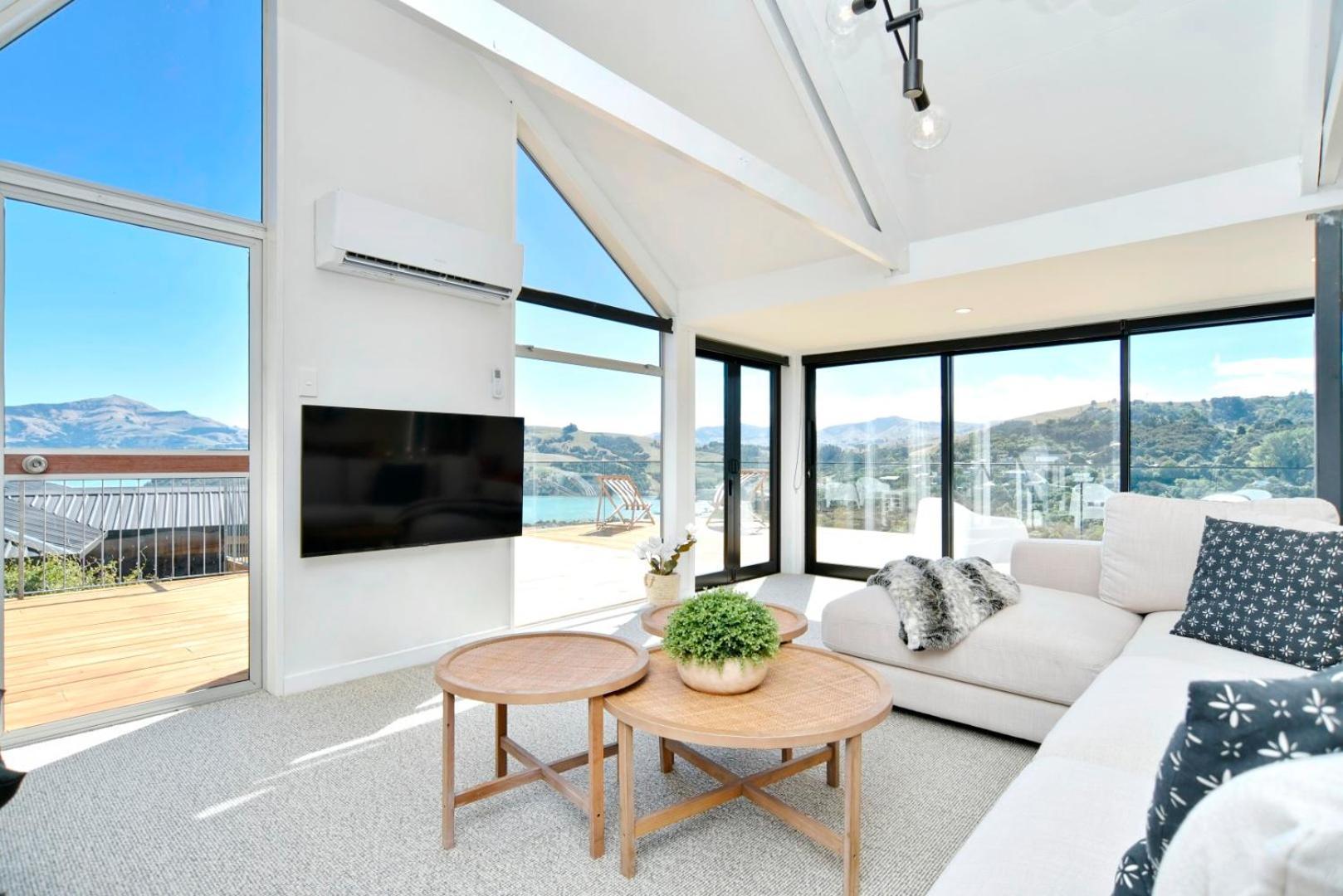 Akaroa Harbour View - Christchurch Holiday Homes 외부 사진