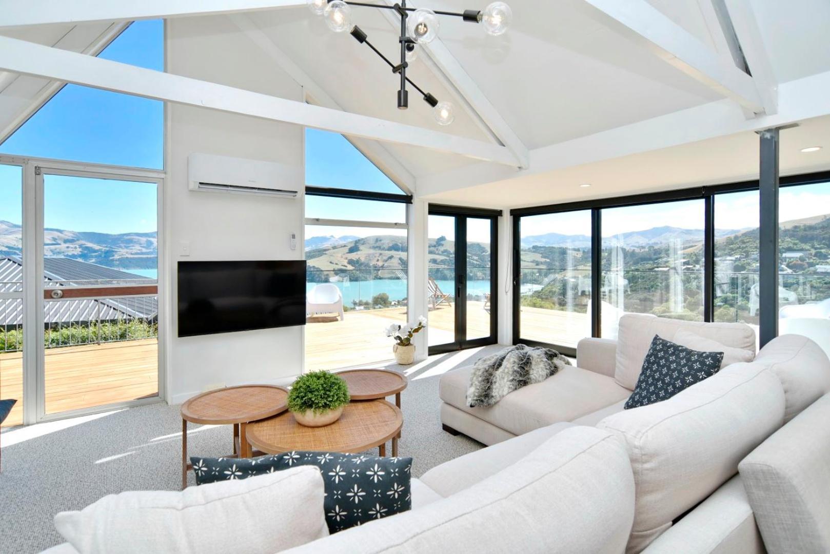 Akaroa Harbour View - Christchurch Holiday Homes 외부 사진